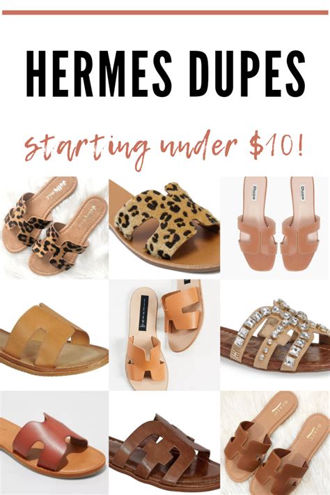 hermes pantolette dupe|hermes orange sandal dupe.